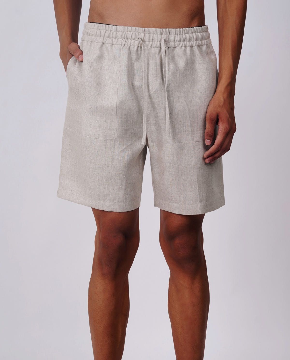 Matira Linen lounge shorts - image 6