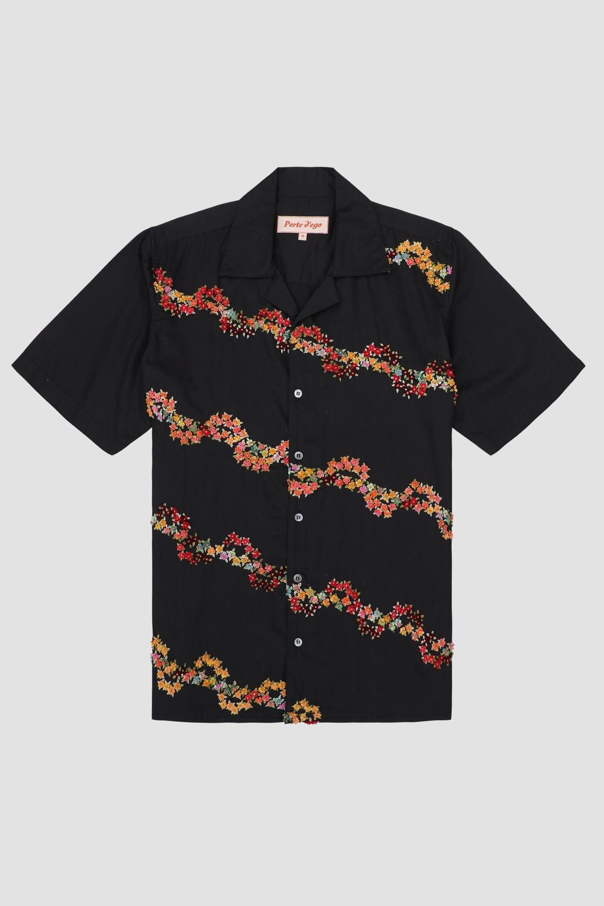 "Valley of flowers" hand embroidered Shirt - image 1