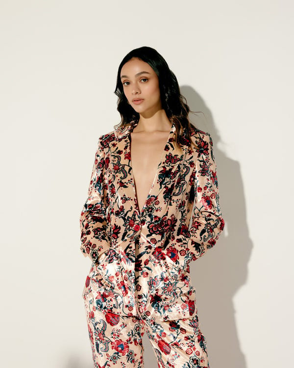 Perte D'ego — "Le Tuscany" velvet blazer