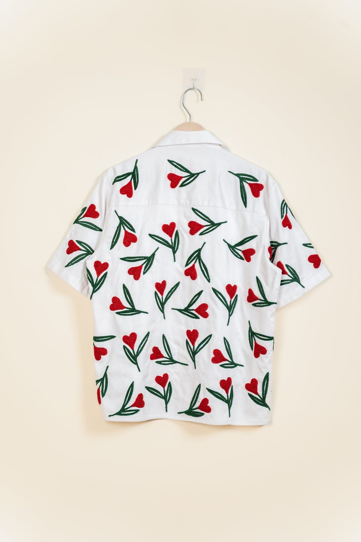 “Garden of love” hand embroidered shirt - image 3