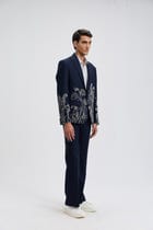 Formal pants- "Celestial Vines" view 3