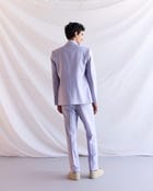 Lavender formal pants view 3
