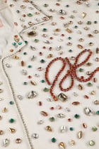 Frozen pearls hand embroidered Shirt view 4