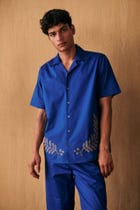 Athens embroidered shirt view 2