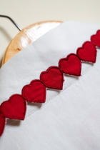 "Love locket" hand embroidered shirt view 4