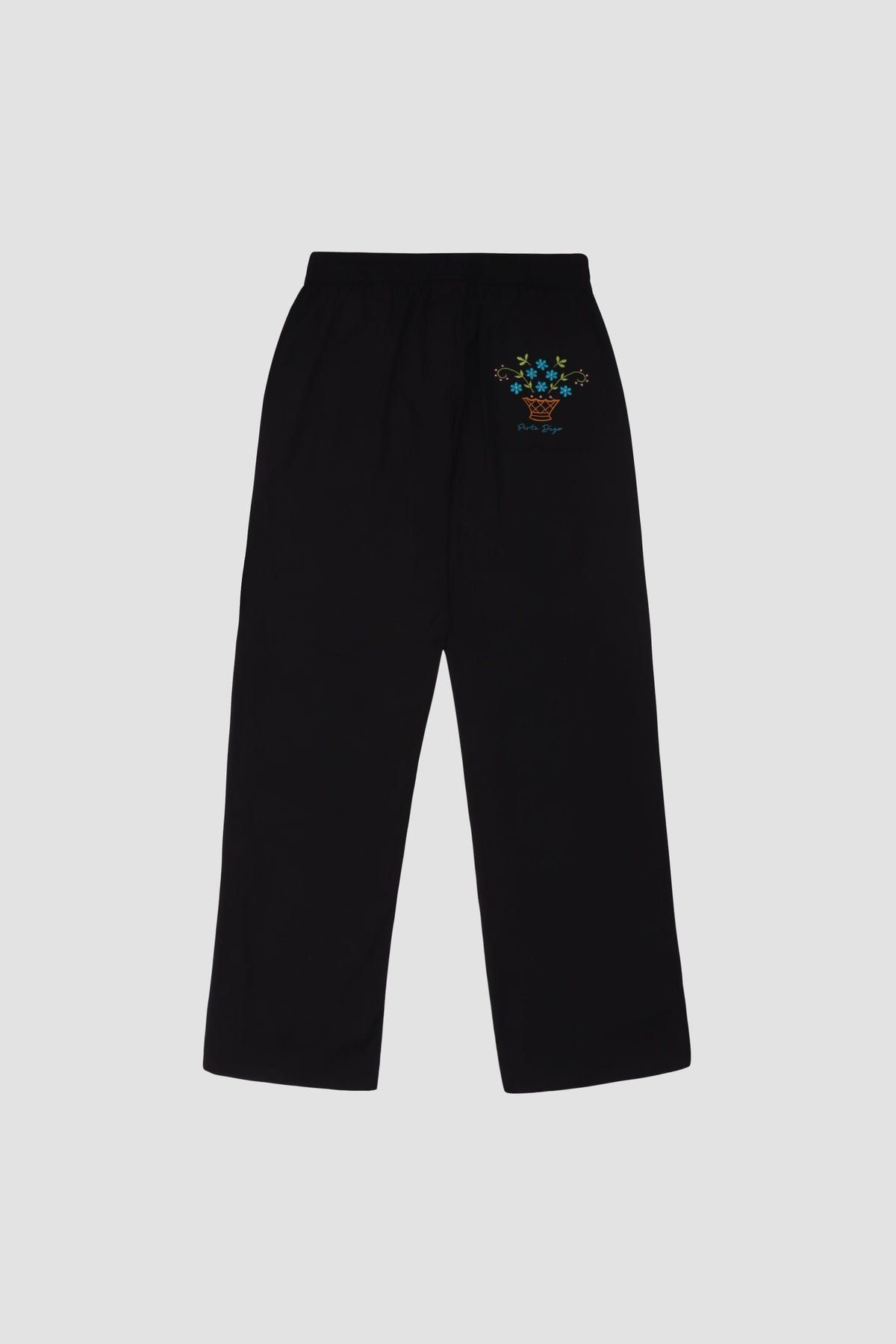 "Le Sicily" embroidered lounge pants - image 5