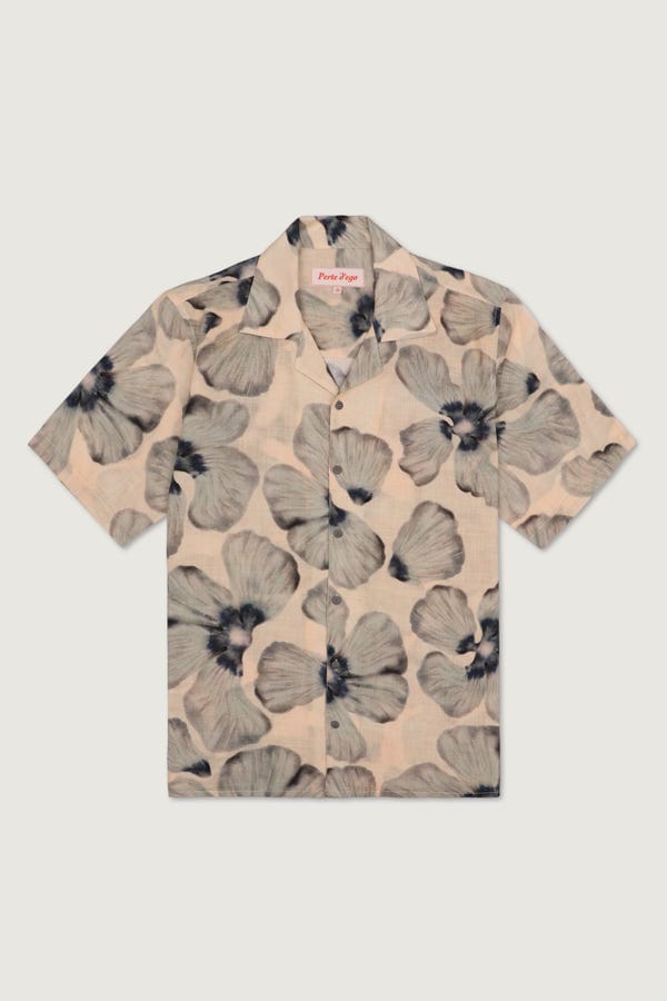Perte D'ego — Ocean bloom half sleeves shirt