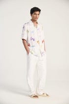 "Le bows" Hand embroidered shirt view 1