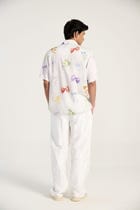 "Le bows" Hand embroidered shirt view 4