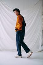 Wavy patchwork racer jacket view 7