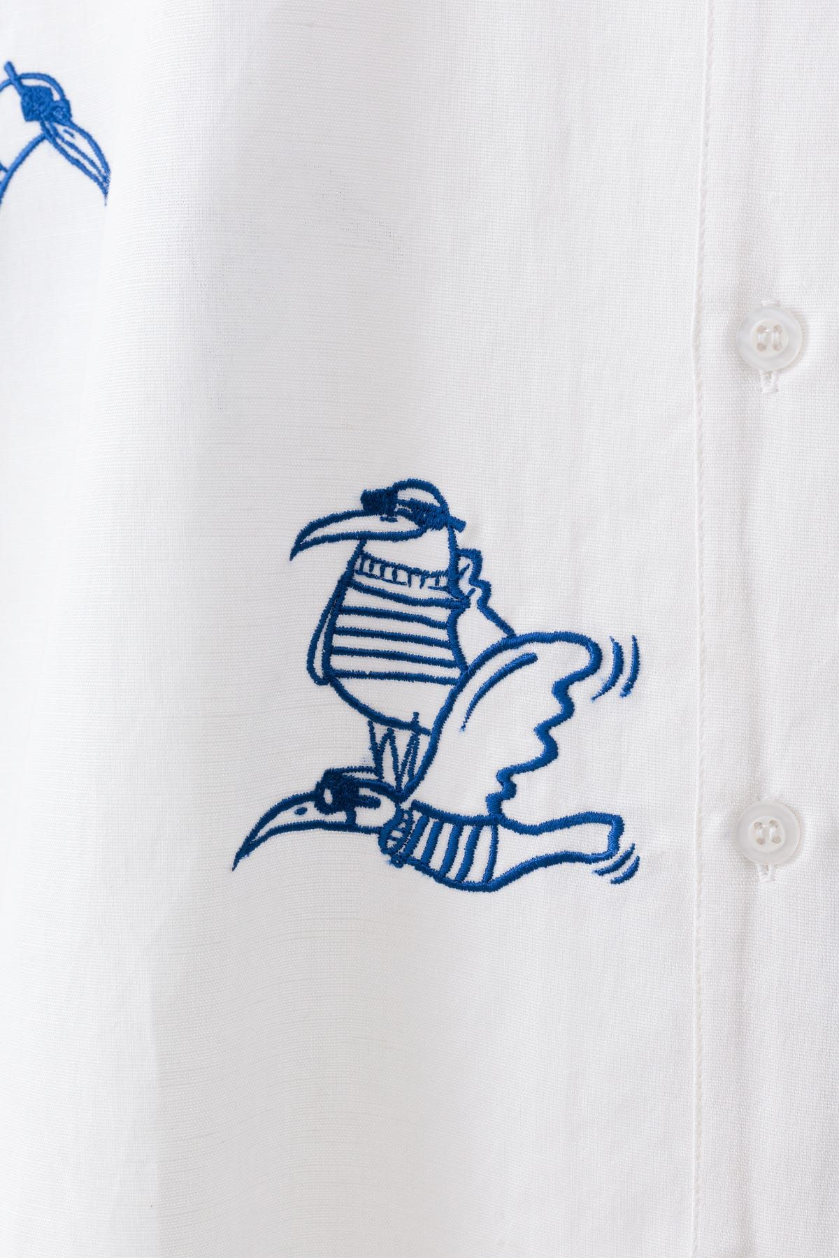 "Seabird Club" embroidered Shirt - image 2