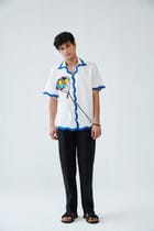 "L'aventure" beadwork shirt view 3