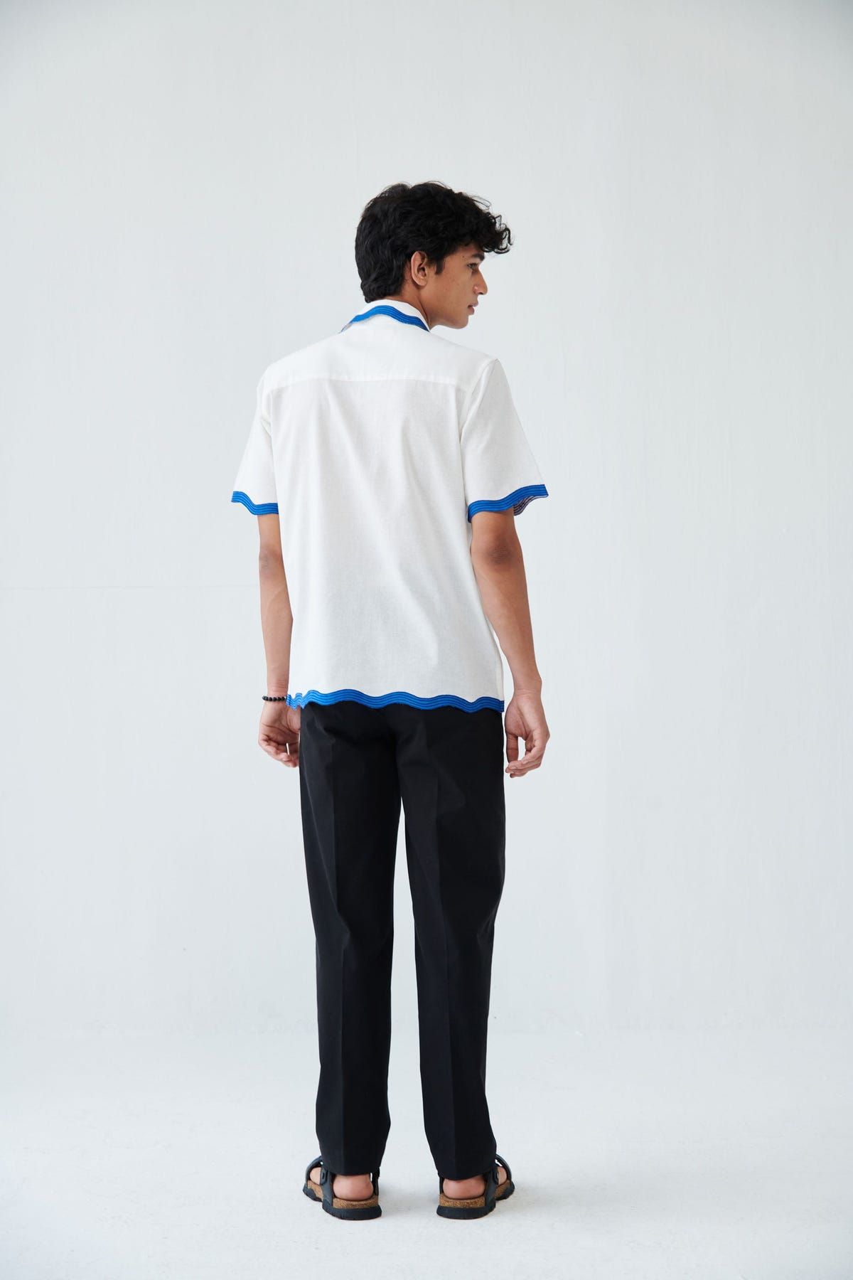 "L'aventure" beadwork shirt - image 4