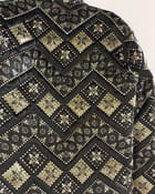 Chevron stripes quilted jacket view 2