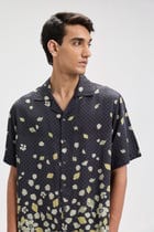 Botanical summer shirt view 6