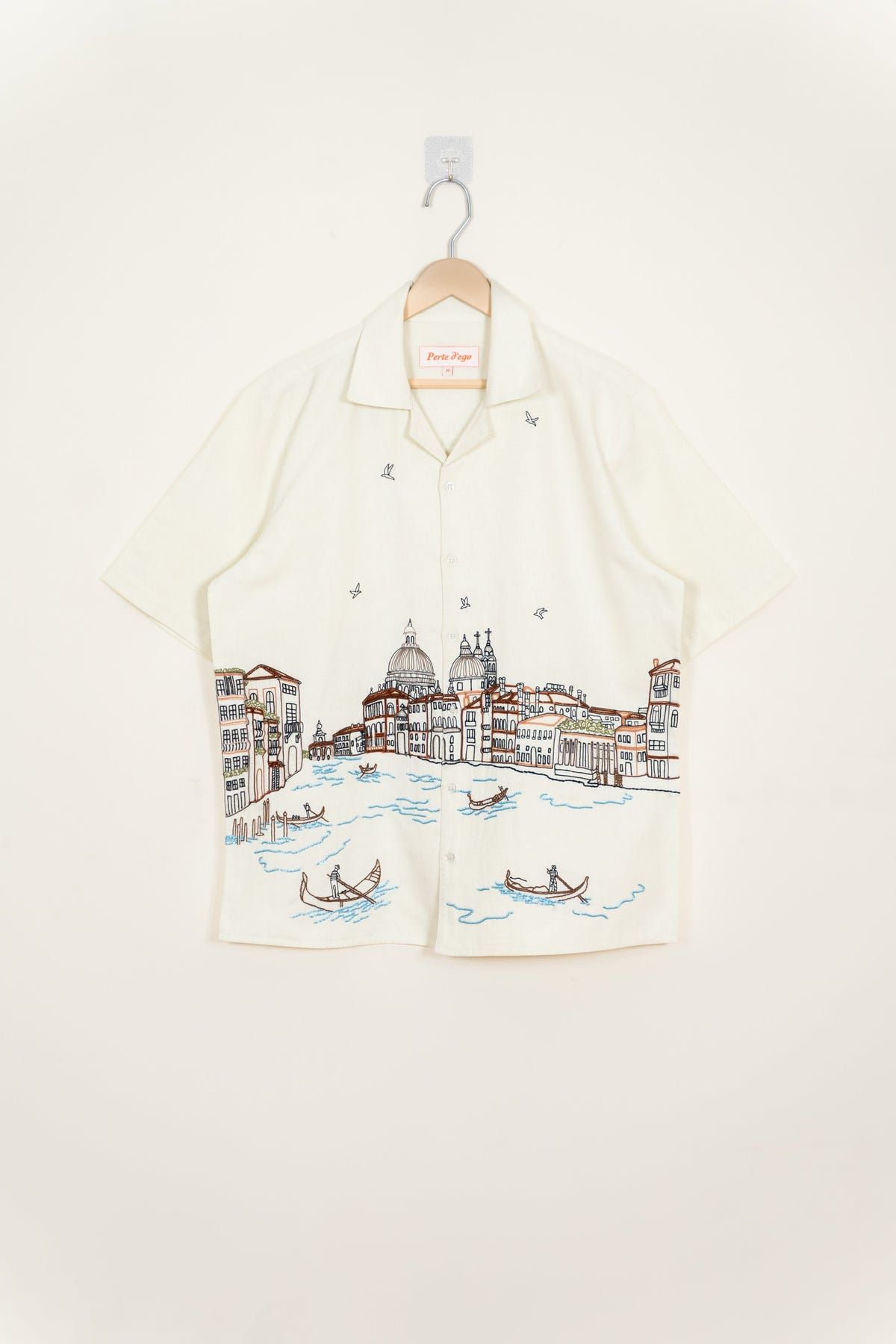 "Le Venice" hand embroidered shirt - image 1
