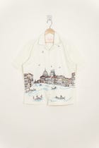 "Le Venice" hand embroidered shirt view 1