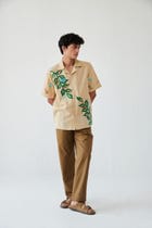 "Leaf" appliqué shirt view 2