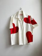 Hearts Applique Shirt | Wedding Outfit for Men view 1
