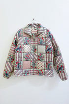 Chintz patchwork quilted jacket view 1