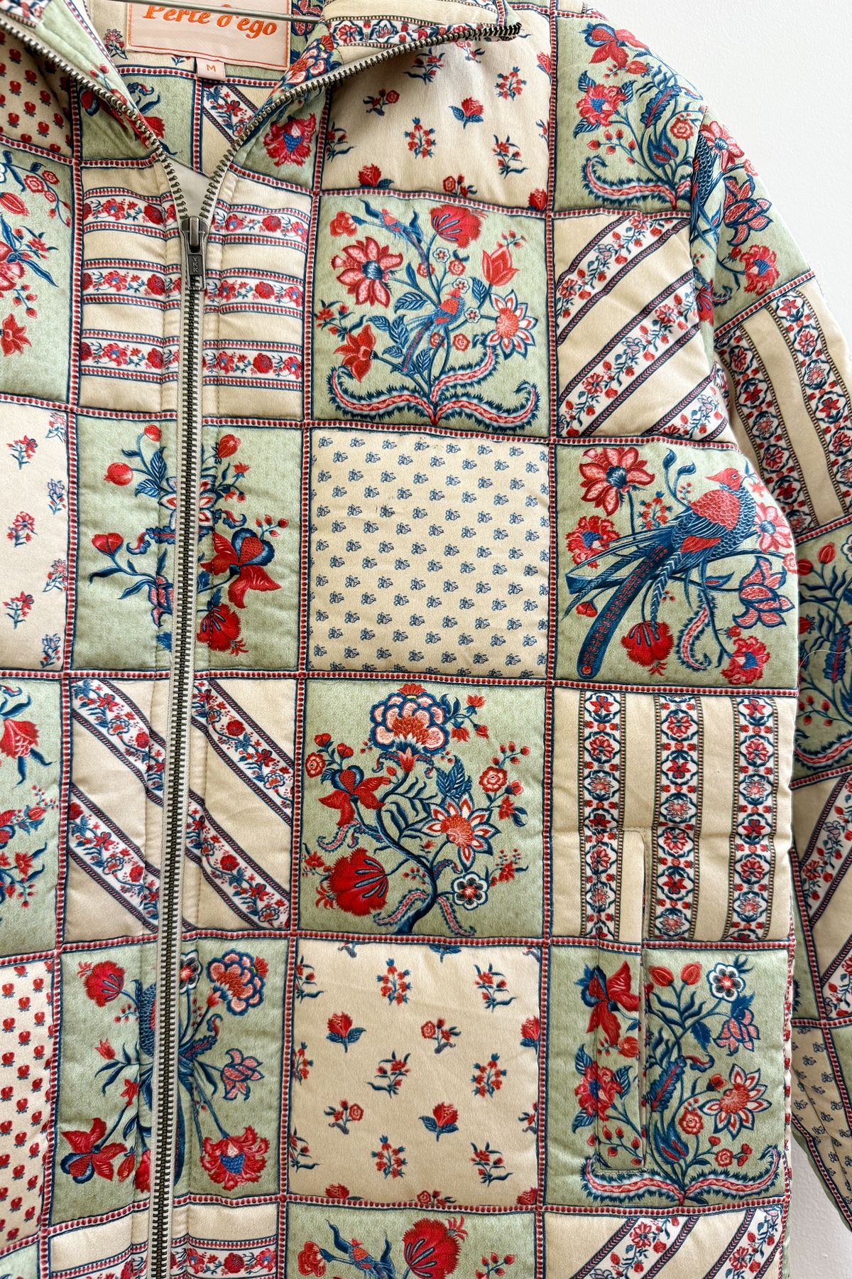 Chintz patchwork quilted jacket - image 2