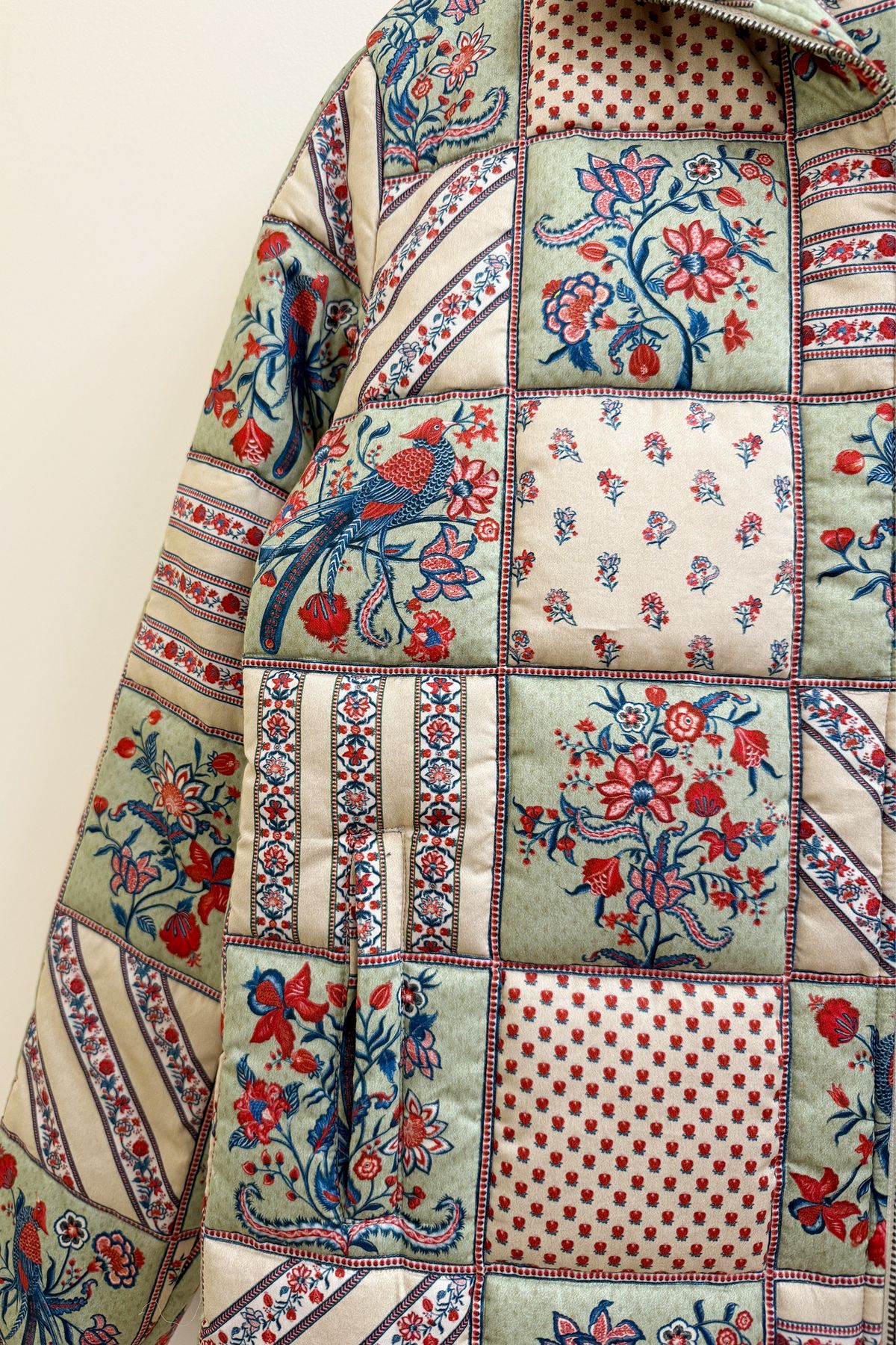 Chintz patchwork quilted jacket - image 3