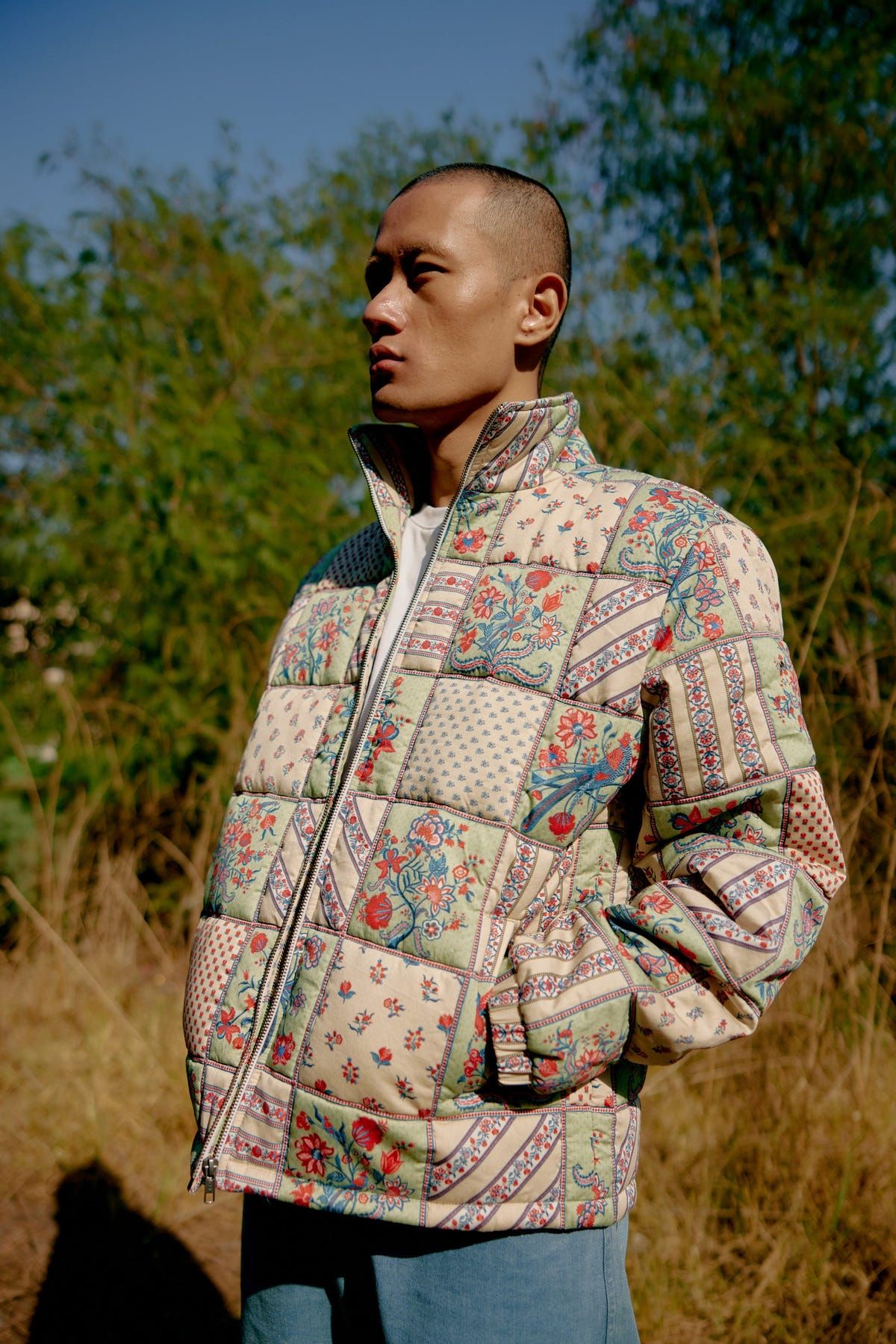 Chintz patchwork quilted jacket - image 5