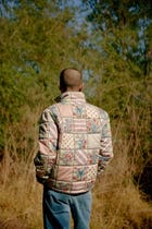 Chintz patchwork quilted jacket view 7