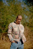 Chintz patchwork quilted jacket view 8