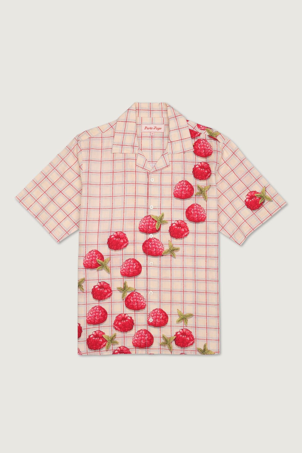 Raspberry Check Resort Shirt - image 1