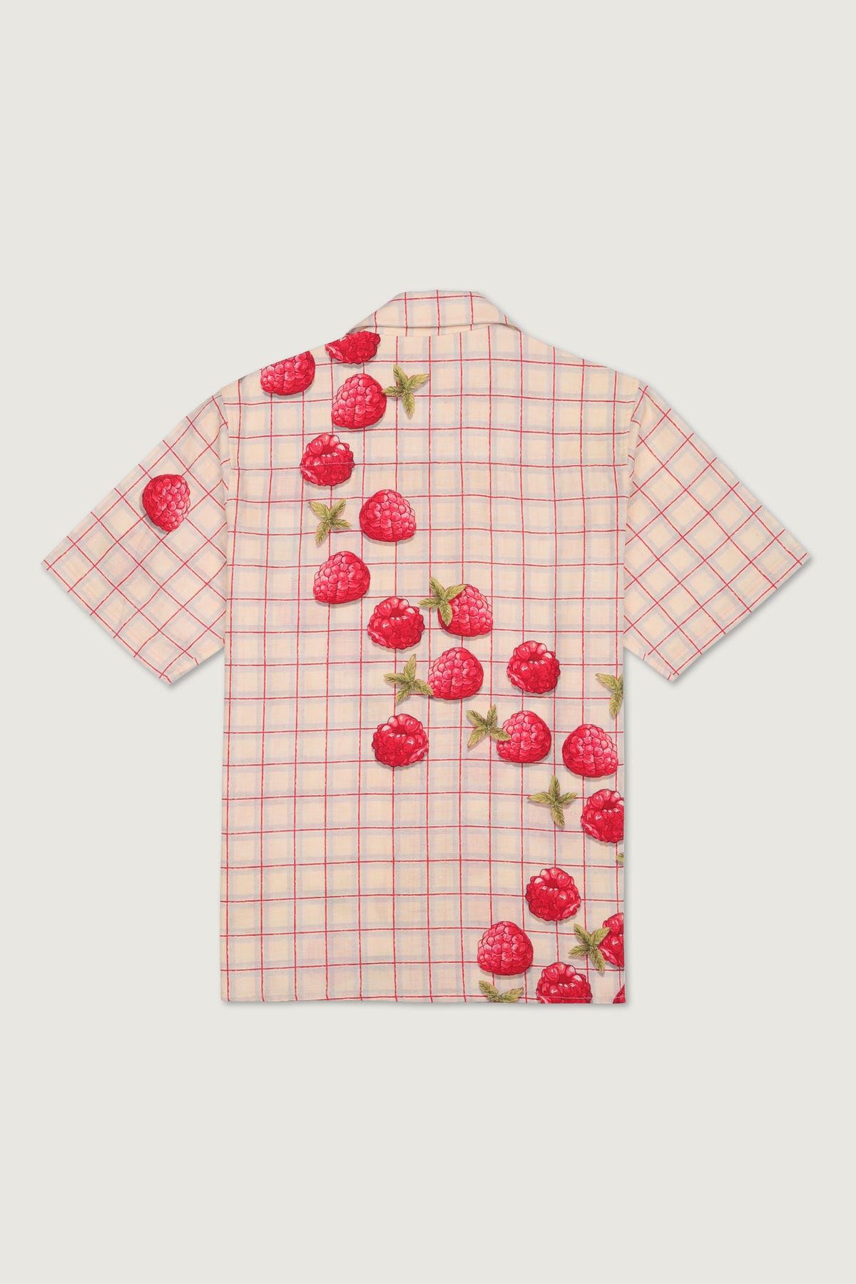 Raspberry Check Resort Shirt - image 3