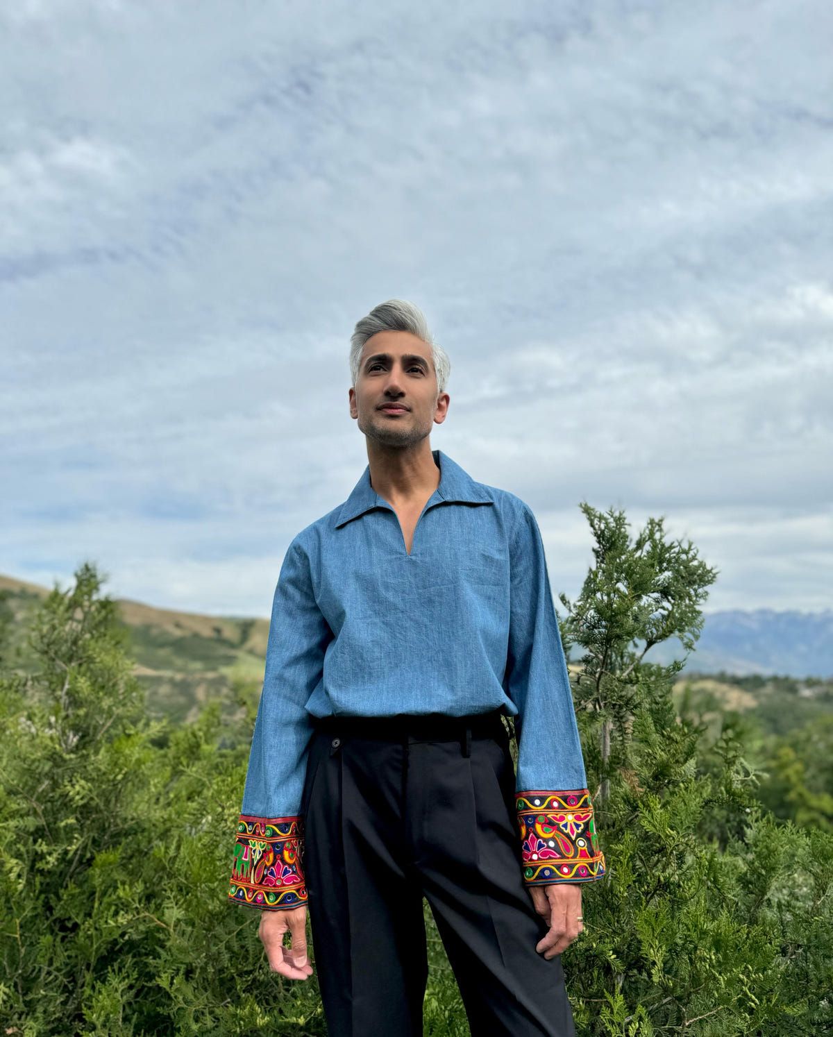 Denim resort shirt - image 1