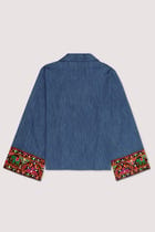 Denim resort shirt view 4