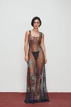 "Le Celebration" hand embroidered dress view 1