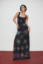 "Le Celebration" hand embroidered dress view 9