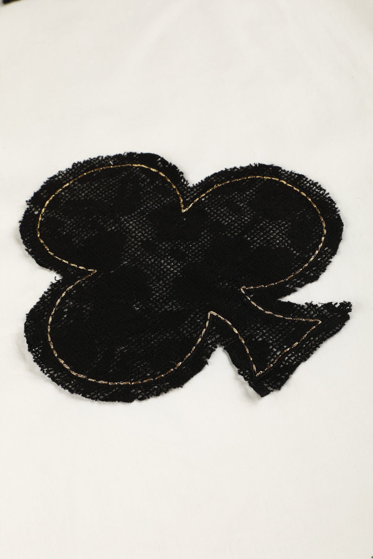 Monte carlo appliqué shirt - image 4