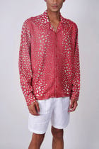 "La mosaïque" Embroidered shirt view 1