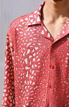 "La mosaïque" Embroidered shirt view 5