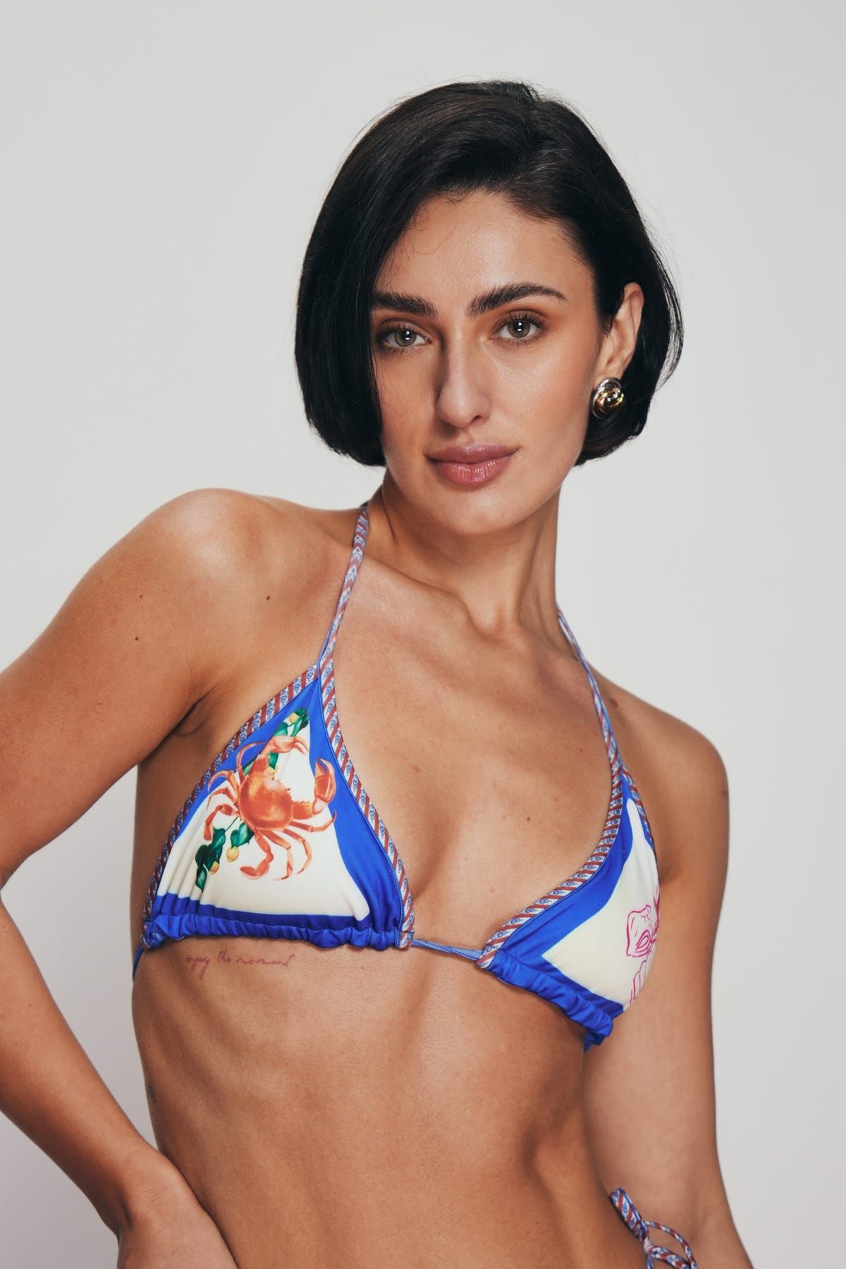 Coastal Crab Bikini Top - image 1