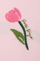 "Le tulips" embroidered shirt view 3