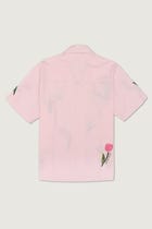 "Le tulips" embroidered shirt view 4