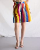 Paint stroke hand embellished Culottes view 2