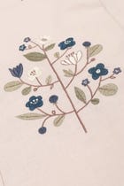 Floral embroidered formal shirt view 2