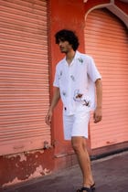 "Udaipur" hand embroidered Shirt view 2