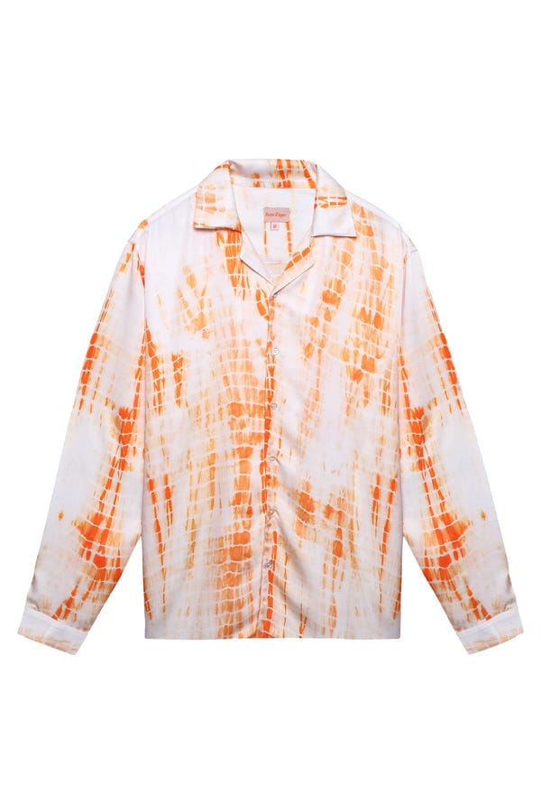 Perte D'ego — "Orange Shibori" shirt