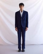 Blue corduroy blazer view 1