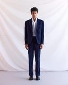 Blue corduroy blazer view 4