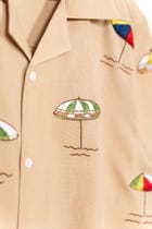 "Day at the beach" embroidered Shirt view 3