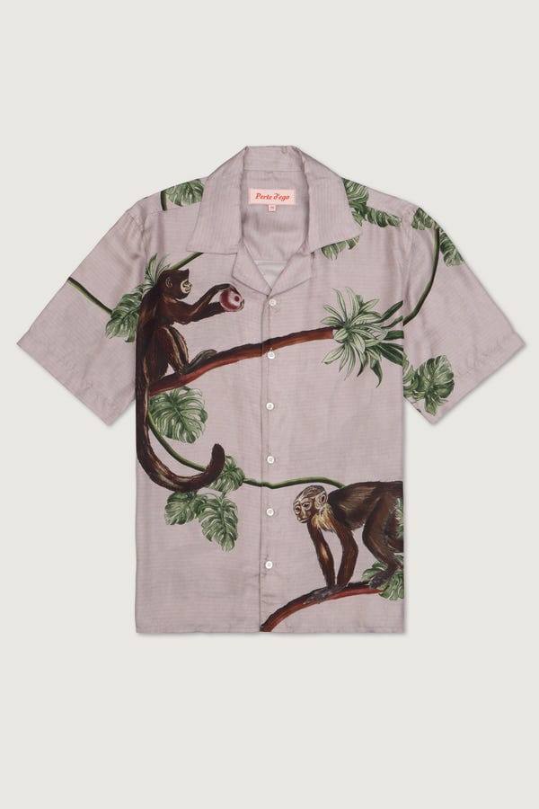 Perte D'ego — Jungle Reverie Silk Shirt