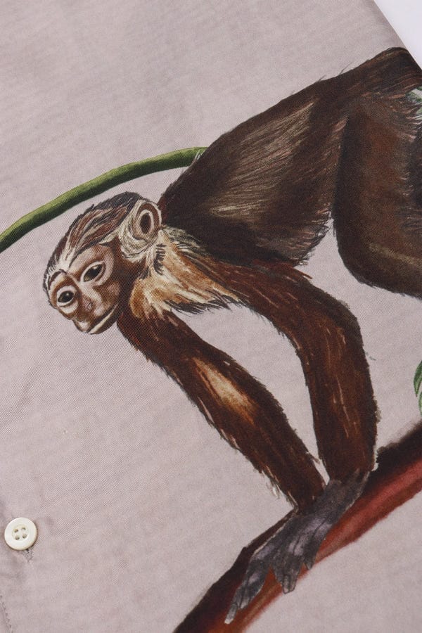 Perte D'ego — Jungle Reverie Silk Shirt